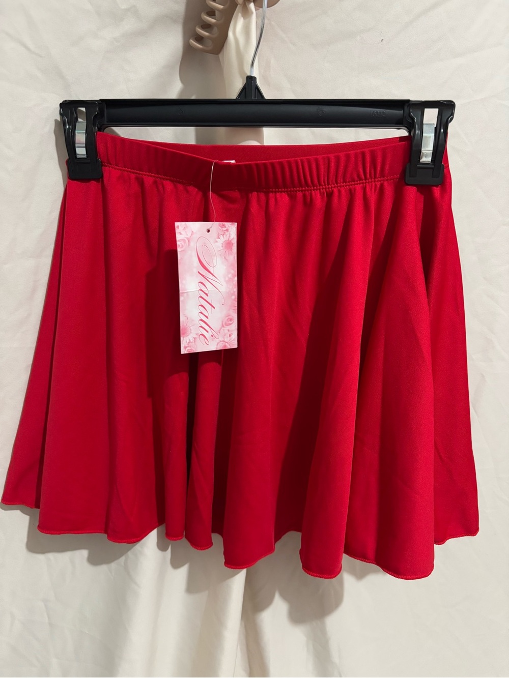Women's Flared Red Skirt - NWT